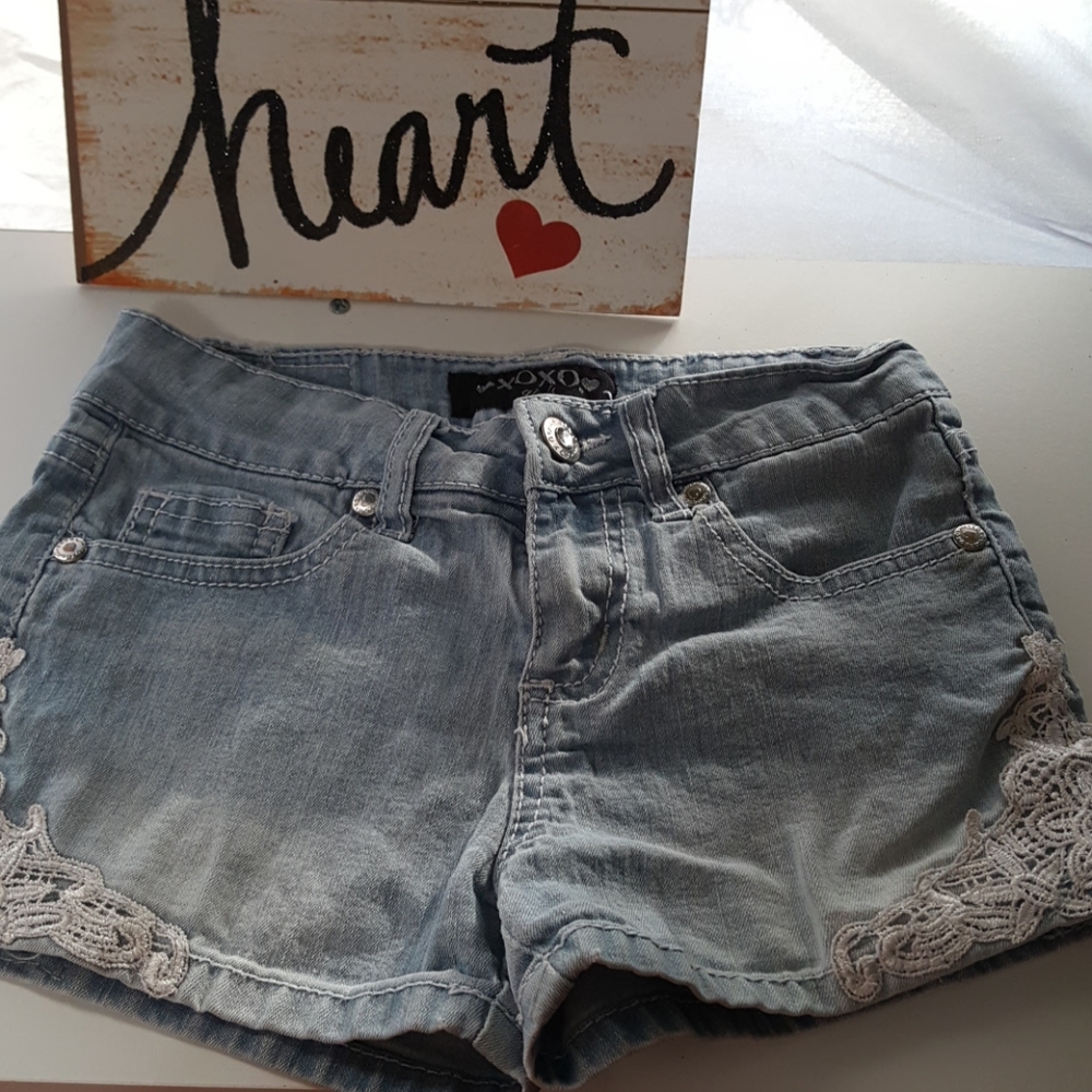 XOXO girls shorts